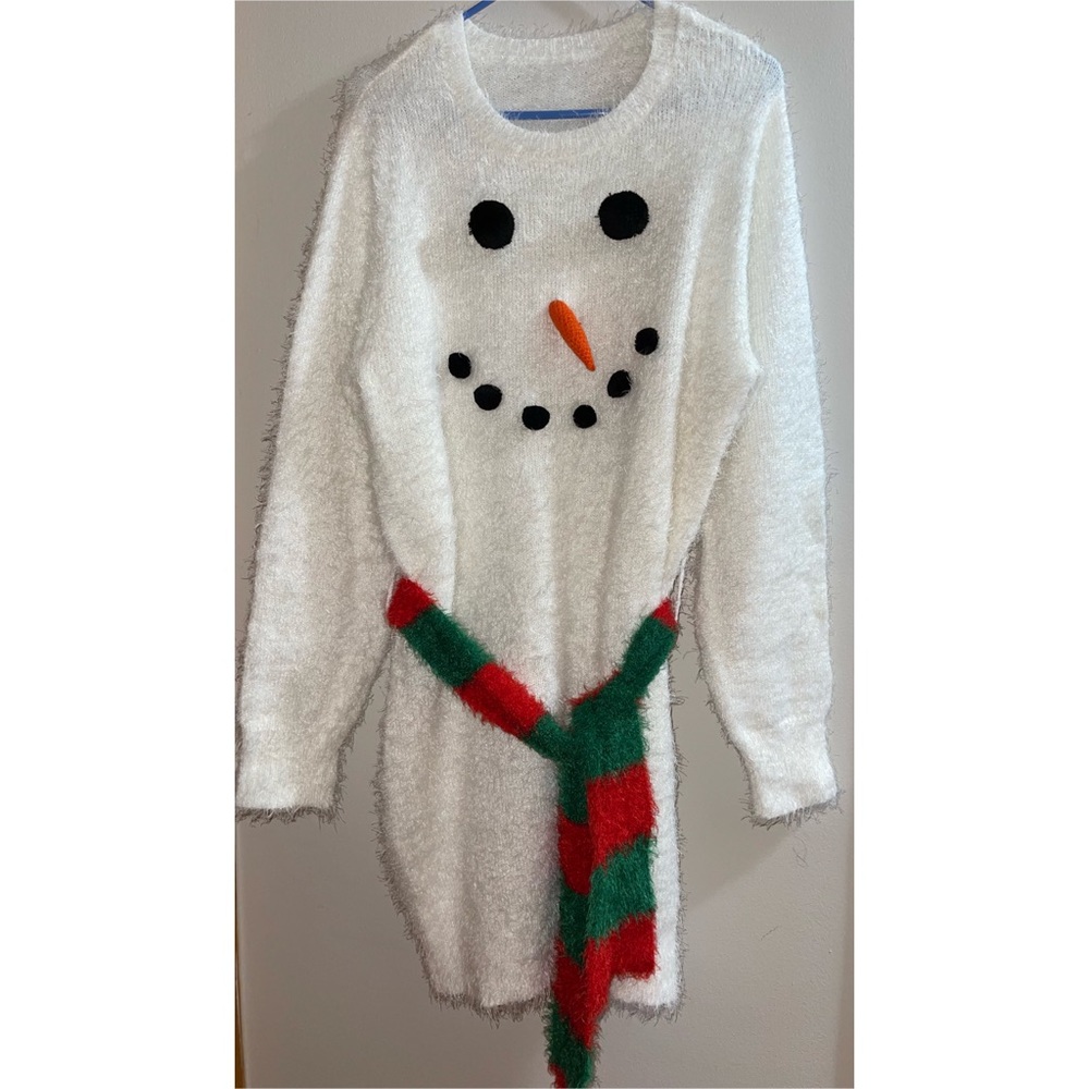 Christmas Snowman Dress